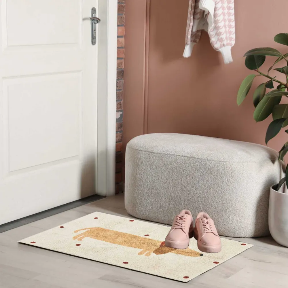 Little Haven™ - Morbido e confortevole - Tappeto con stampa bassotto