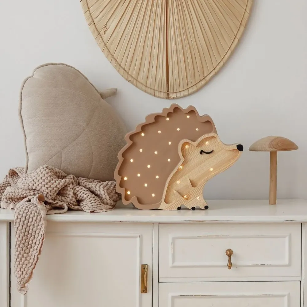 Little Lights Lampada riccio Autunno Marrone