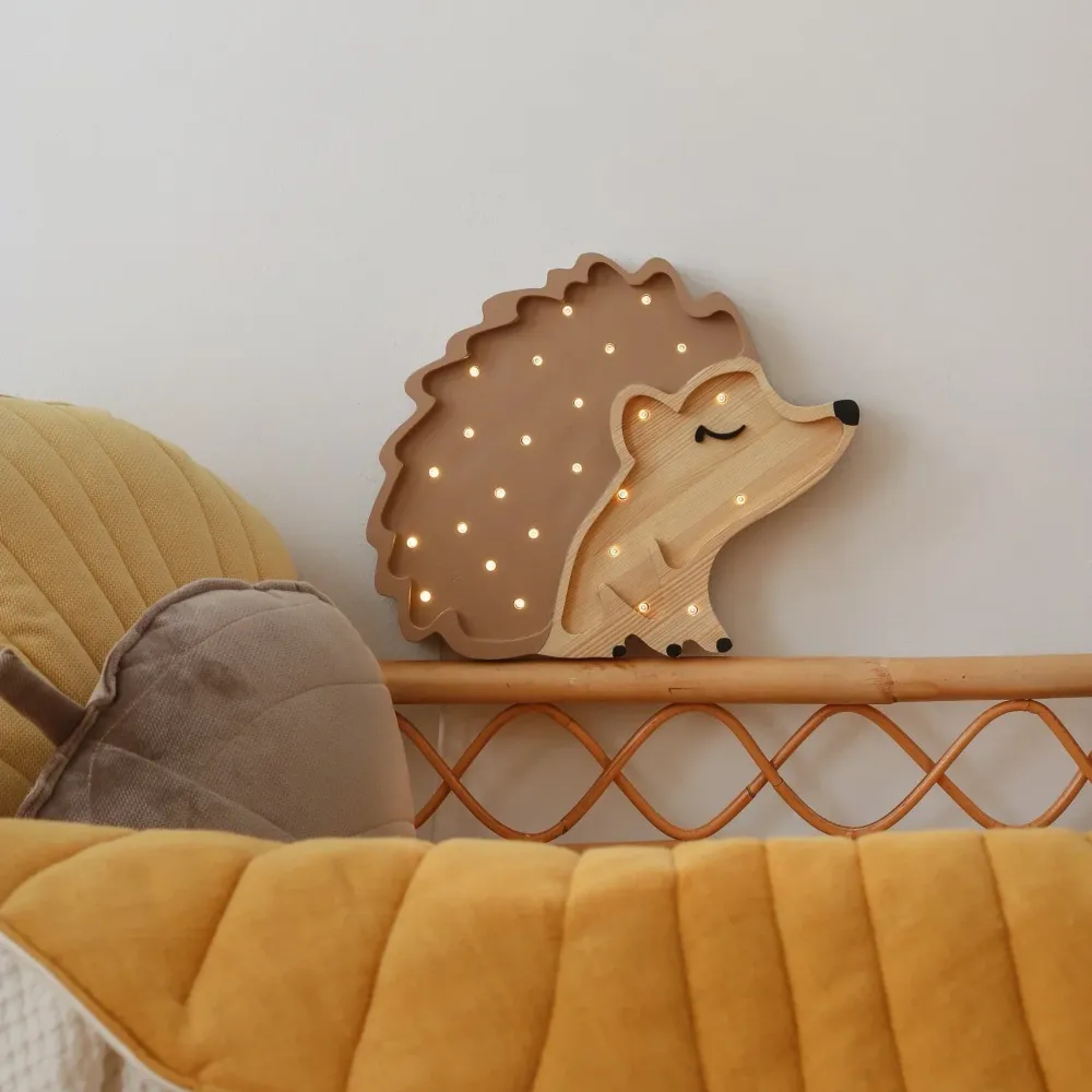 Little Lights Lampada riccio Autunno Marrone