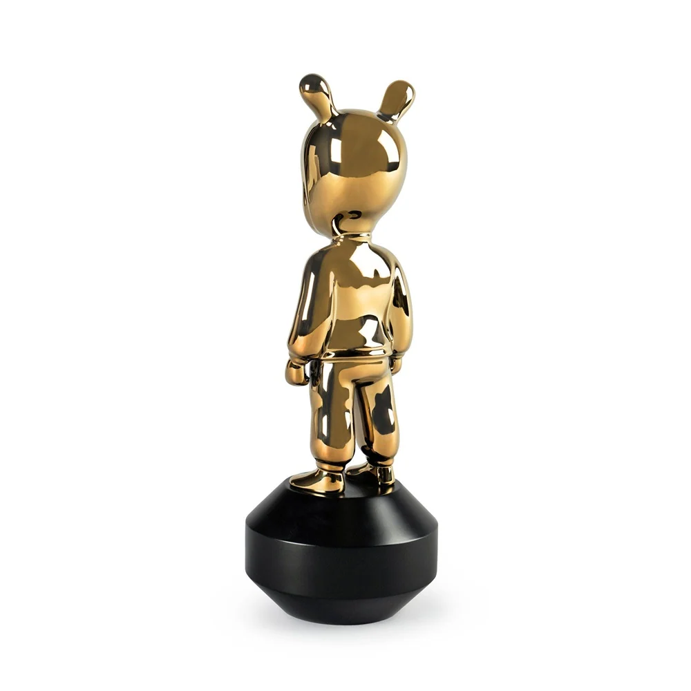 Scultura " Golden Guest-Little" Lladrò 30 cm.