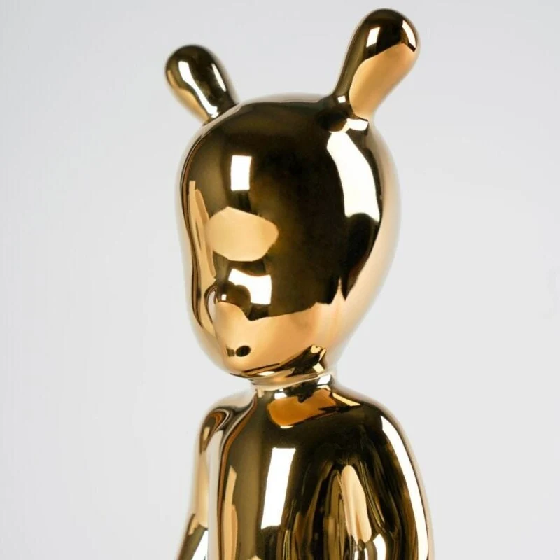Scultura " Golden Guest-Little" Lladrò 30 cm.