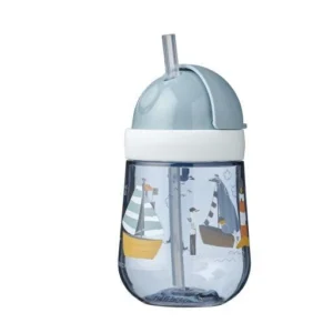 <tc>Little Dutch</tc> Bicchiere cannuccia Mio 300ml Sailors Bay