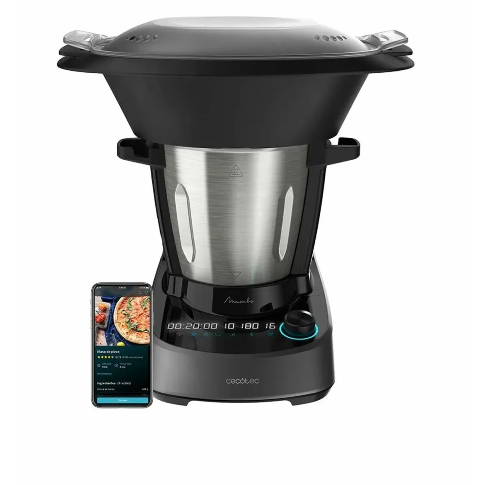 Robot da Cucina Cecotec Mambo 11090 1600 W 3,3 L Nero Facile da Montare