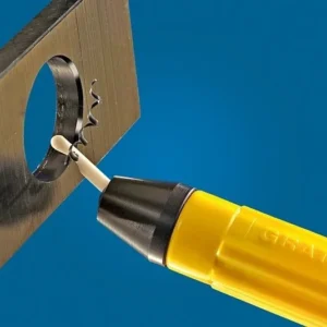 Strumento di sbavatura GratTec Roto 65 ° con lama rotante ceramica intercambiabile EL-5065