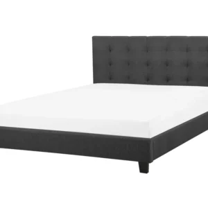 Fabric EU Doppio Size Waterbed Dark Grey LA ROCHELLE
