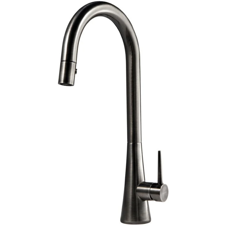 Hamat - SEPD-1000 PW - Serenity Binario Function Pull Down Kitchen Faucet Pewter
