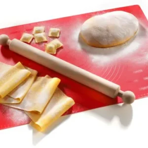 Imperia "FoglioChef" teglia da forno gommato con mattarello legno rosso 20 618