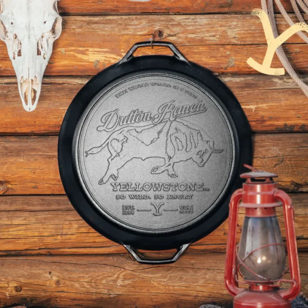 Padella multifunzione ghisa con due manici Yellowstone Lodge