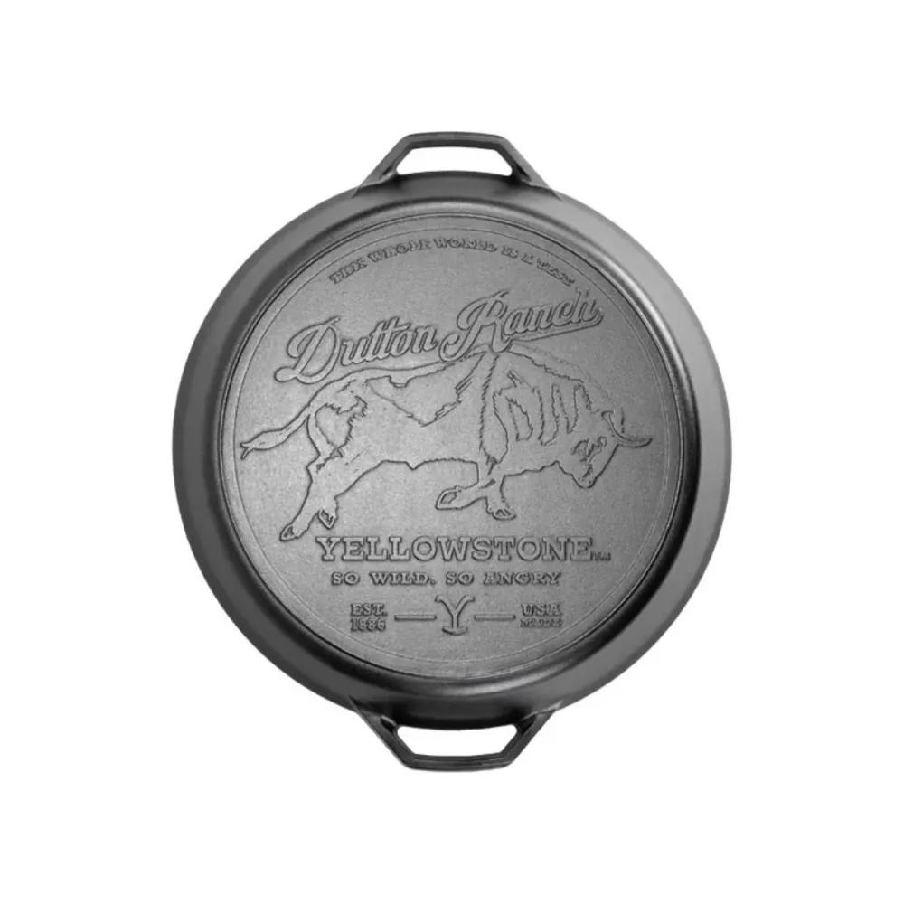 Padella multifunzione ghisa con due manici Yellowstone Lodge