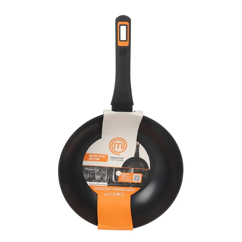 Padella Wok MasterChef 28 cm (6 Unità)