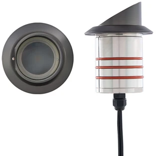 WAC Lighting - 2111-27BS - WAC 2" LED INGROUND SHROUD BRONZE STAINLESS ACCIAIO 2700K