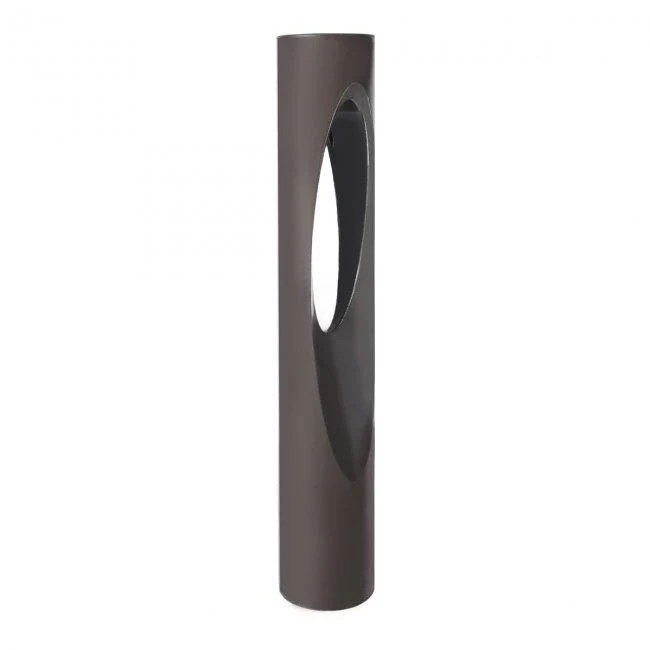 WAC Lighting - 6612-30BK - Nero puro Scoop 120V LED Bollard, 3000K