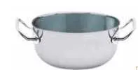 Casseruola 2 manici catering cm 40 modello daisy Omra