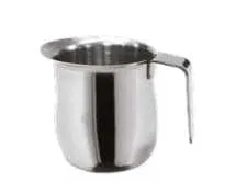 Lattiera acciaio inox cm 10,2 6 tazze Omra