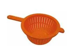 Scolapasta 1 manico e 1 maniglia cm 24 rosso corallo Omra