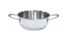 Tegame 2 manici cm 24 modello italy Omra