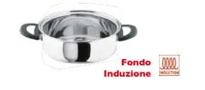 Tegame 2 manici cm 28 modello lady plastic Omra