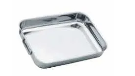 Teglia rettangolare 40x28 cm inox Omra