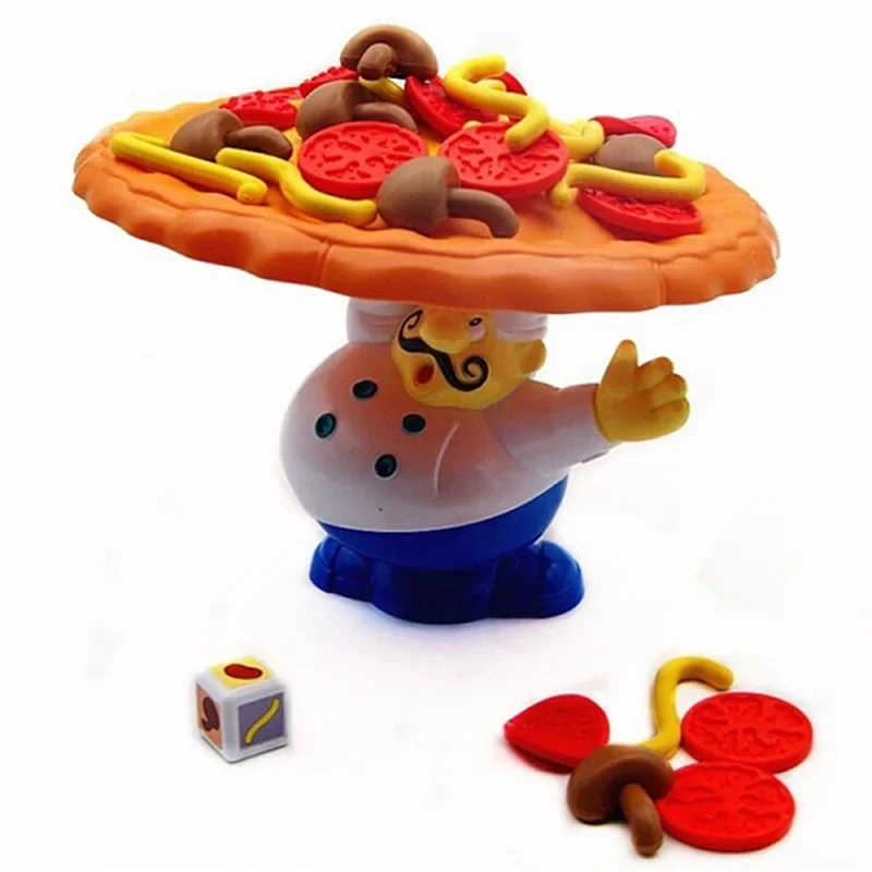 Balancing Pizza Game™ - Prova di equilibrio - Gioco da tavolo tema pizza