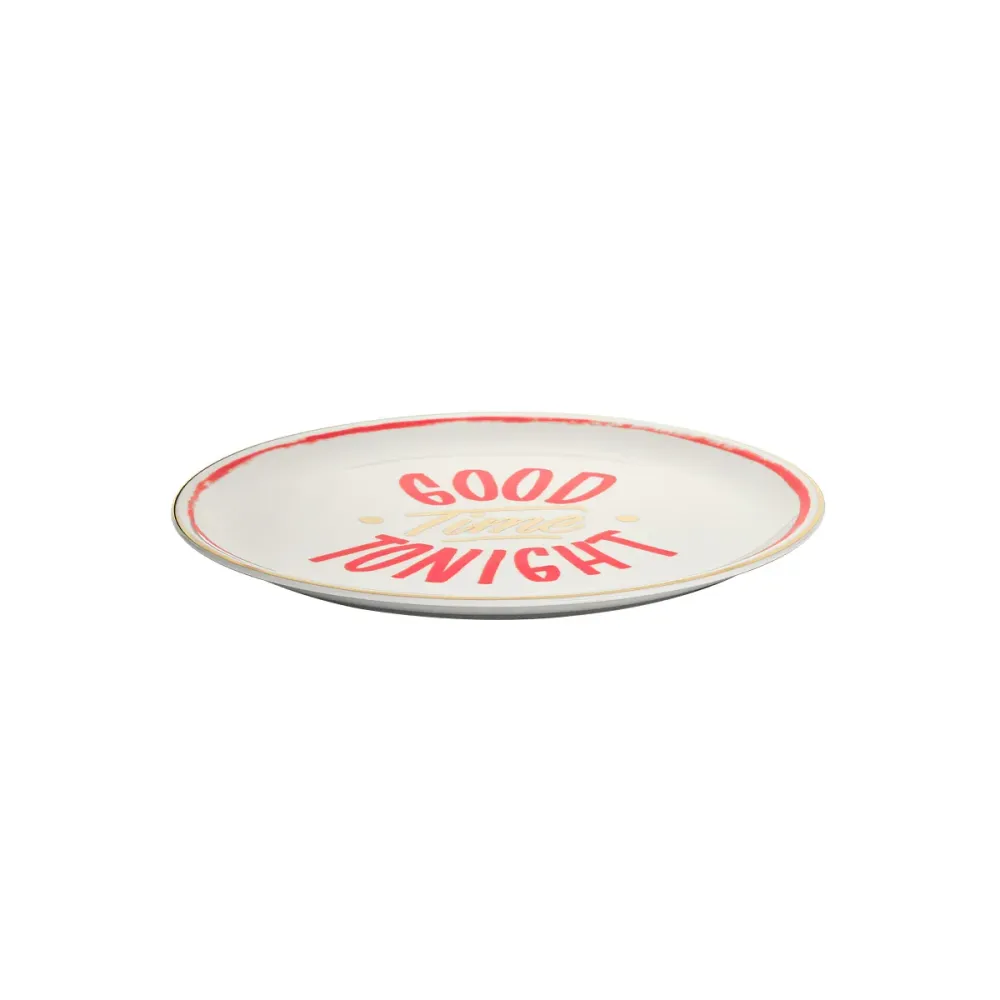 Bitossi Home Piatto Pizza Good Times Tonight D32 cm Porcellana