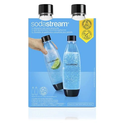 Bottiglia gasatore Sodastream 2270072 FUSE Trasparente