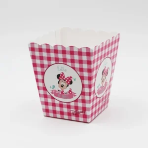 Box pop corn Minnie 15x15x18cm