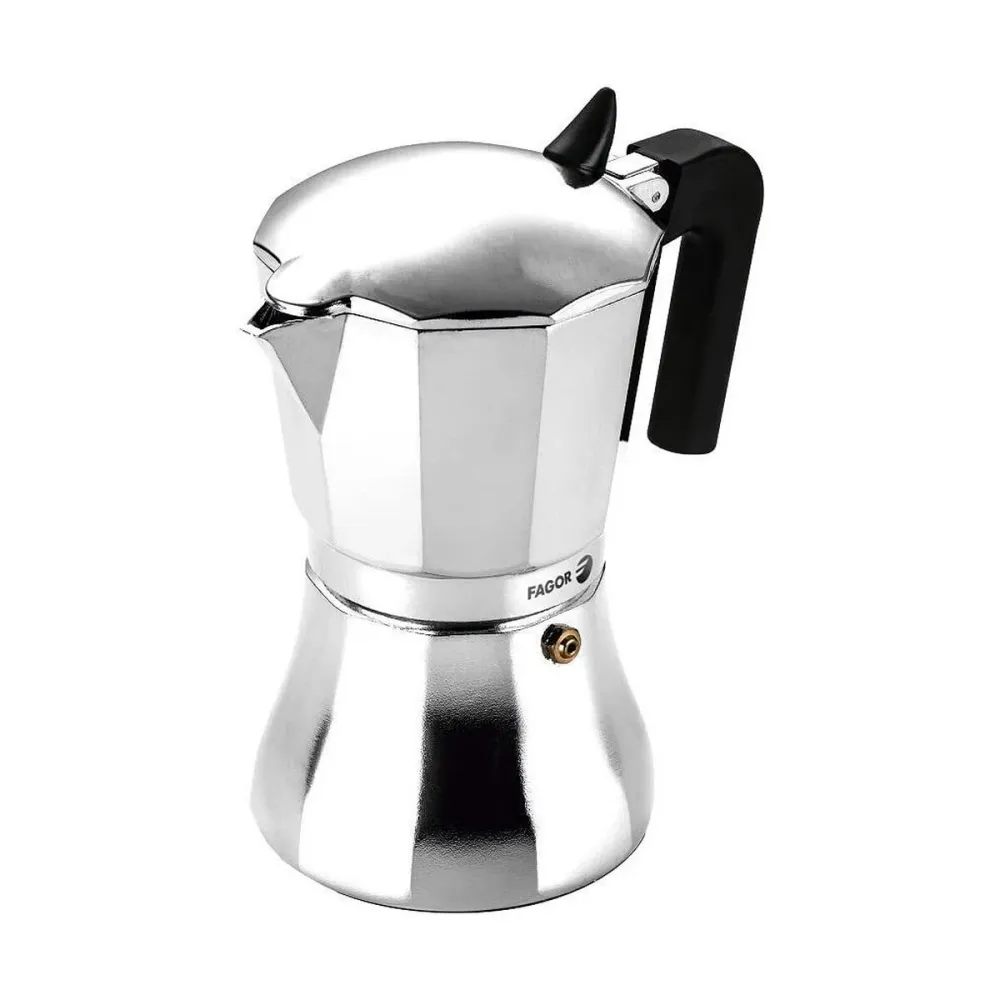 Caffettiera Italiana Fagor Acciaio Alluminio 6 Tazze (1 Unità)