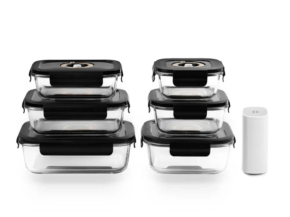 CONTENITORE VETRO SOTTOVUOTO MIX SET – 6 PZ
