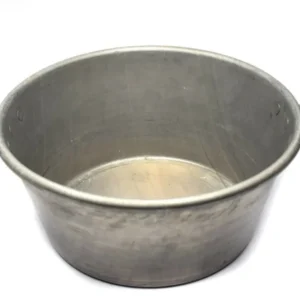 Esercito francese originale grande pentola da cucina. Panna per latta del pasticcio militare alluminio