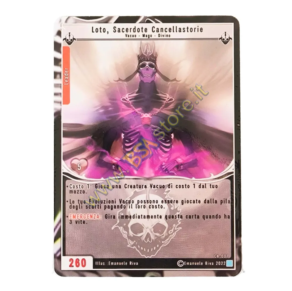 Essential Deck Loto, Sacerdote Cancellastorie - Cavalieri di Adam - ITA - Creatures Exo