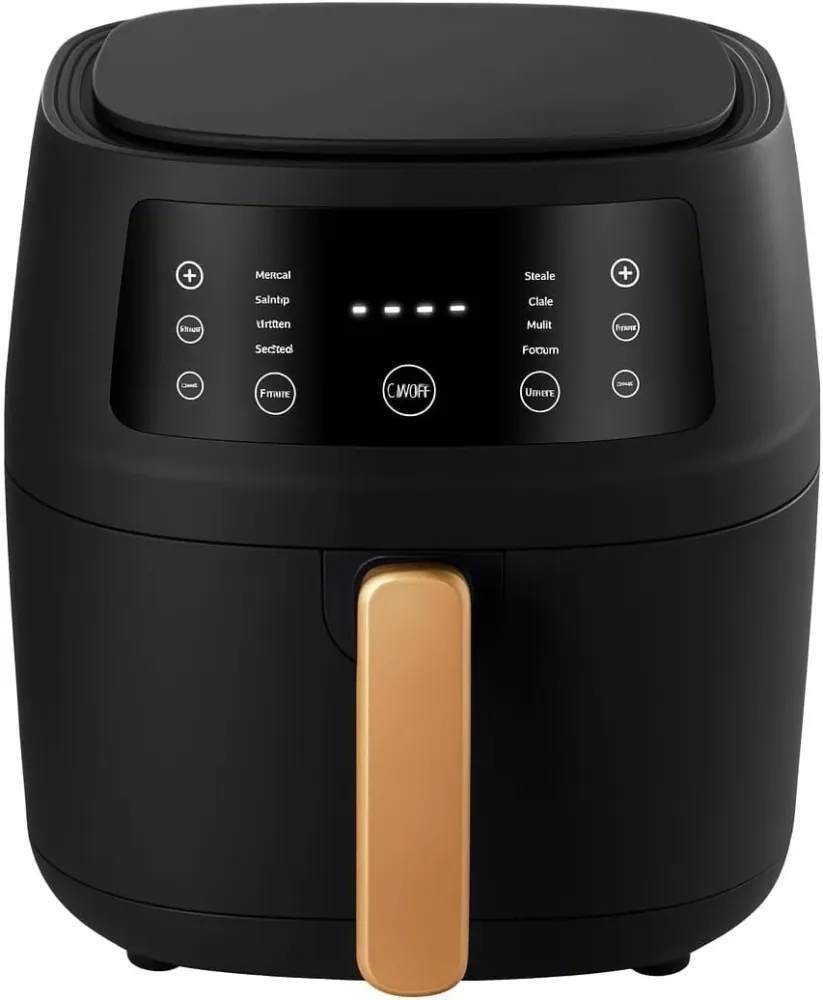 Friggitrice ad Aria 8 Litri Digitale 2400W – Touchscreen, Programmi Preimpostati, Cottura Senza Olio, Acciaio Inox, Antiad...