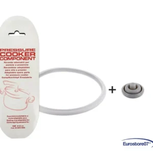 Guarnizione pentola pressione Ø 22cm + guarnizione per indicatore di pressione