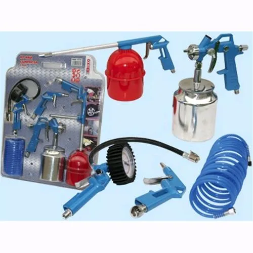 Kit accessori aria compressa pz. 5 Brixo confezione blister