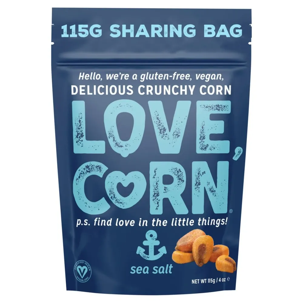 Love Corn Mais Croccante al Sale Marino 115g