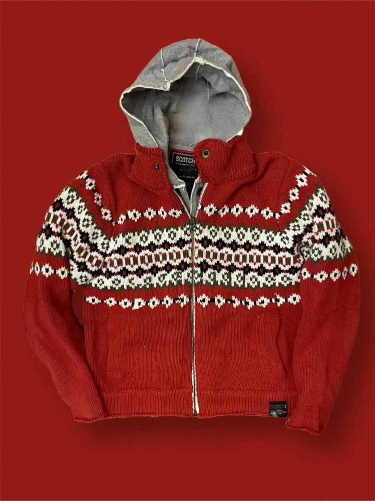Maglione Scotch and Soda vintage full zip tg M