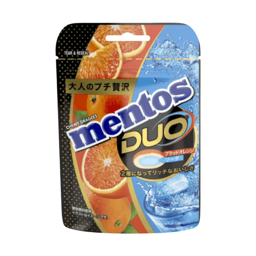 Mentos Duo Soft Candy Arancia Rossa & Soda