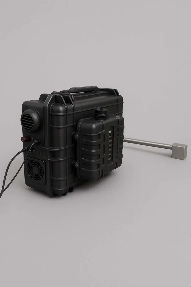 OverlandHeat – Riscaldatore Aria Diesel Portatile Valigetta IP65 per Tende da Tetto e Campeggio 12V/24V