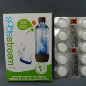 Pastiglia per pulizia bottiglia confezione 10 pz soda stream Sodastream