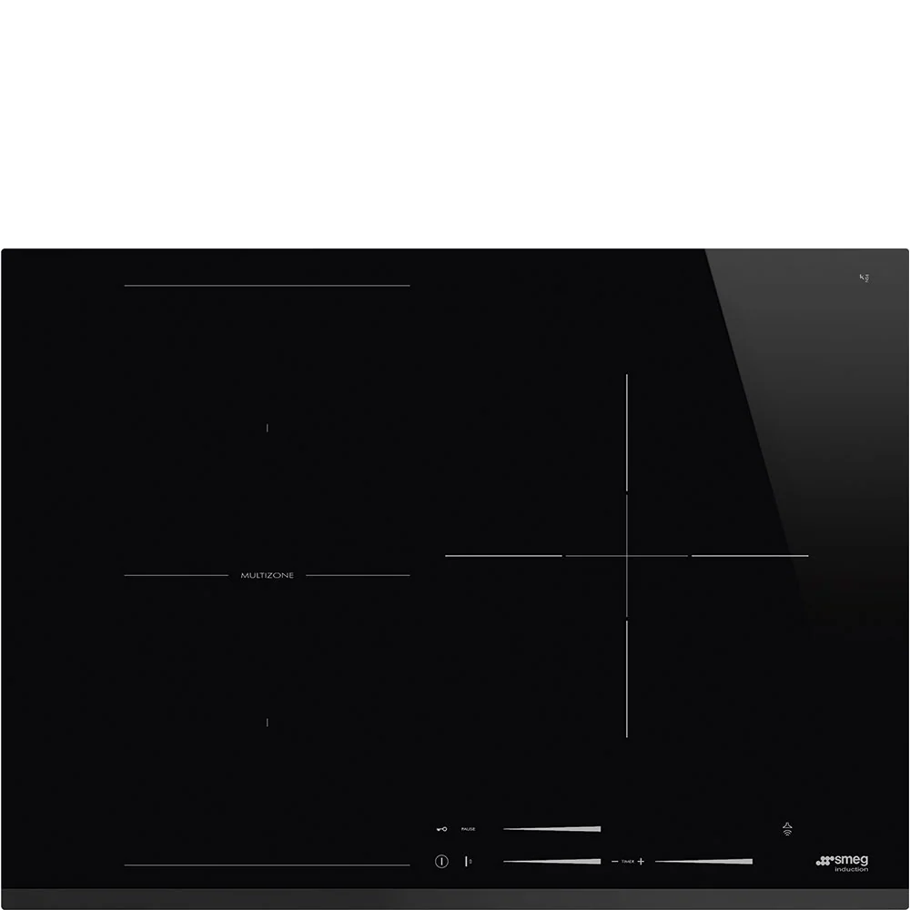 Piano Cottura Induzione Smeg Universal SI1M7733B 3 Fuochi (L70xP51) Vetroceramica Nero