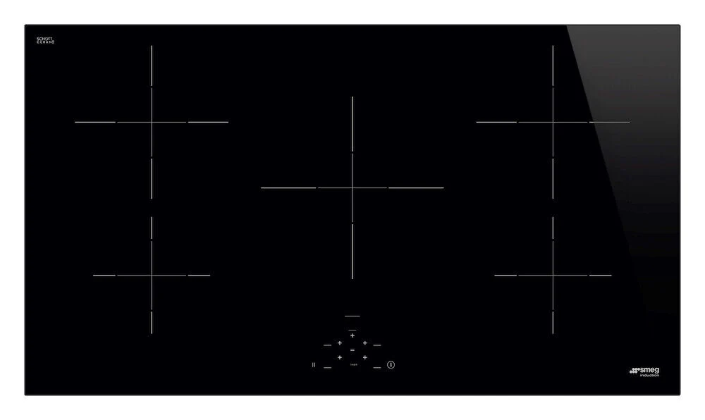 Piano Cottura Induzione Smeg Universal SI2951D 5 Fuochi (L90xP51) Vetroceramica Nero