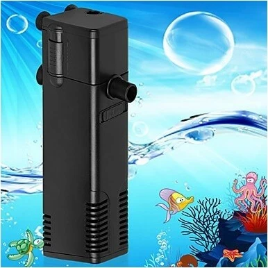 Pompa Aria 780 Acquario Filtro Interno Sommergibile Effetto Cascata Multi Funzione 8w 650l/h