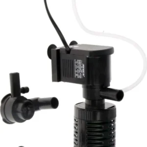 Pompa Filtro Interno Ipf-728 Areatore Acquari Pesci Aria Ossigenatore 10w 720l/h
