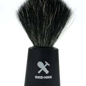 Raz*pentola rasatura da guerra capelli sintetici fibra nera Mattzwart