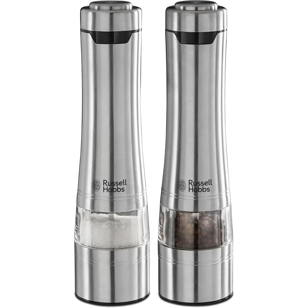 RUSSELL HOBBS Macina Sale e Pepe Elettrico Color Acciaio 2PZ