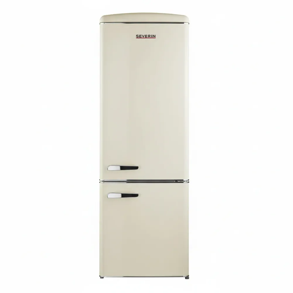 Severin Frigorifero Combinato Retro' Vintage Crema Rkg 8919