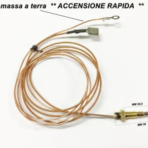 SMEG ARISTON INDESIT TECNOGAS NARDI WHIRLPOOL TERMOCOPPIA FORNELLO H 4775 TC 37