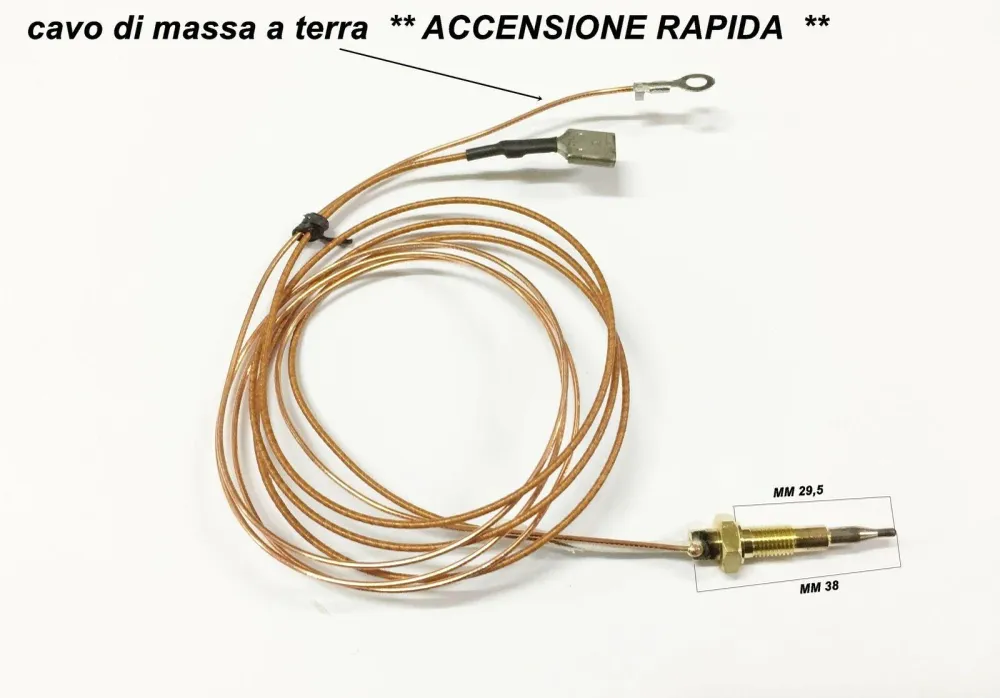 SMEG ARISTON INDESIT TECNOGAS NARDI WHIRLPOOL TERMOCOPPIA FORNELLO H 4775 TC 37