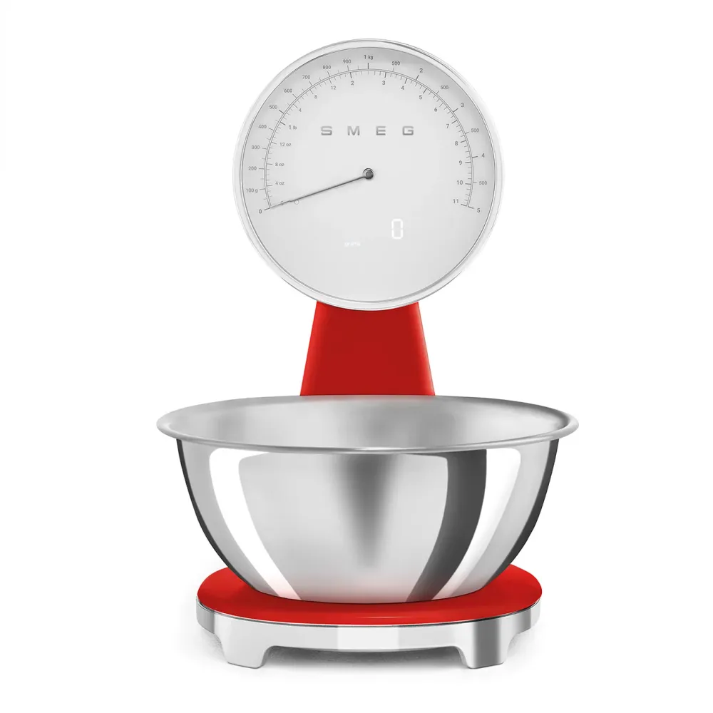 Smeg Bilancia da Cucina Digitale Rosso KSF01RDWW