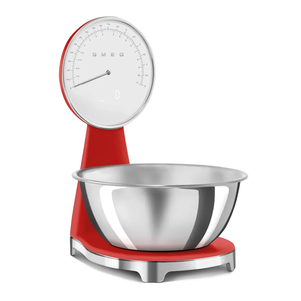Smeg Bilancia da Cucina Digitale Rosso KSF01RDWW