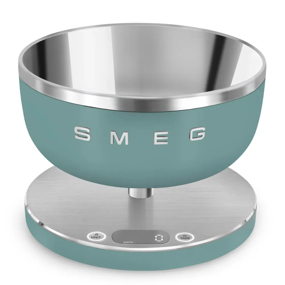 Smeg Bilancia da Cucina Digitale Verde Smeraldo KSC01EGMWW